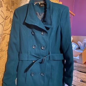 Forever 21 Blue Peacoat size L